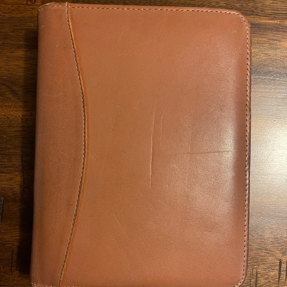 Franklin Covey Office Franklin Covey Ring Binder Nappa Leather Poshmark